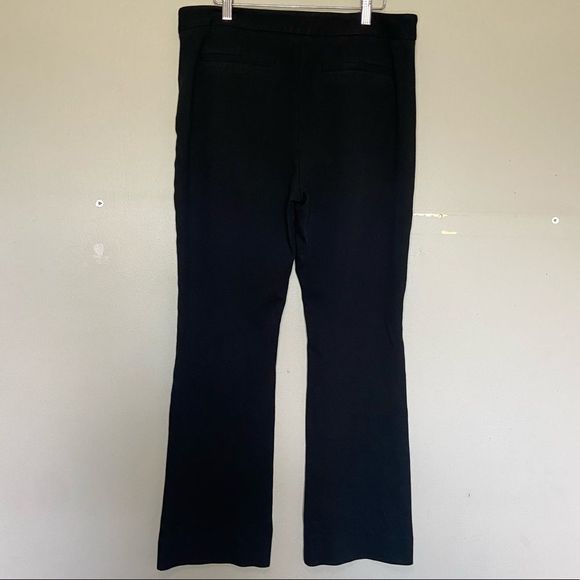 NYDJ Black Lift/Tuck Technology High-Rise Wide Flare Leg Pants Size 12 - Picture 6 of 9